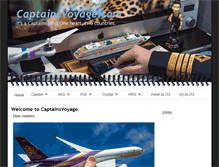 Tablet Screenshot of captainsvoyage.com